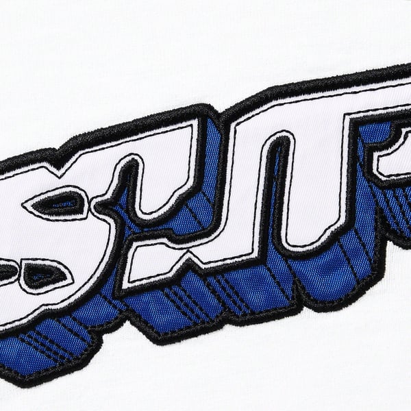 Supreme Block Arc S/S Top - White (front)