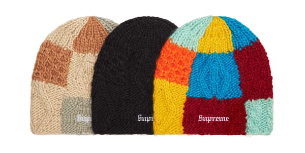 Supreme Block Knit Beanie - Product Image