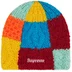 Supreme Block Knit Beanie - Multicolor (front)