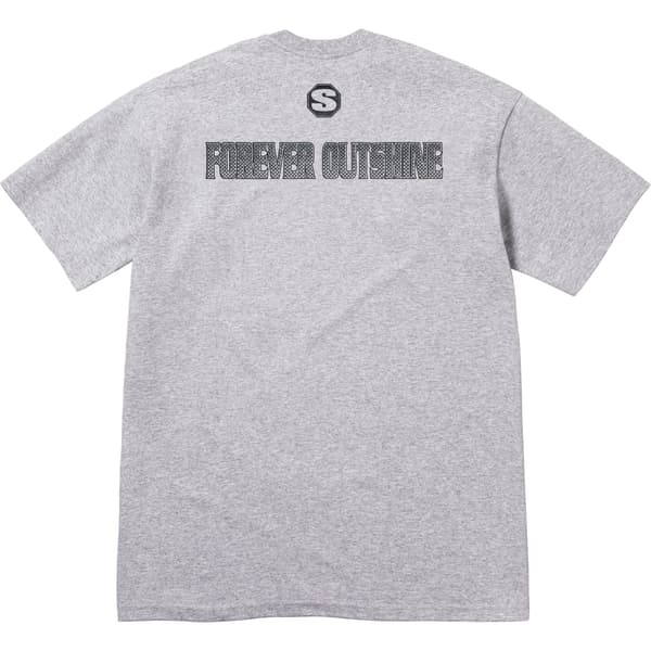 Supreme Blockbuster Tee - Heather Grey (front)