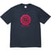 Supreme Blockbuster Tee - Navy (front)