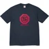Supreme Blockbuster Tee - Navy (front)