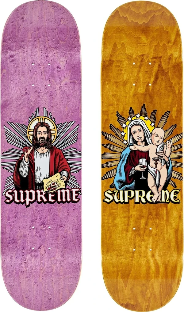 Supreme Blood And Body Skateboard - Product Image