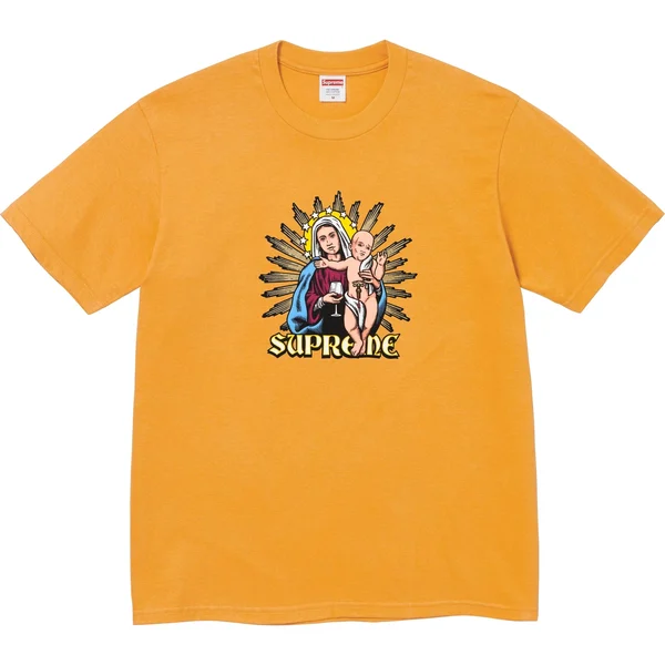 Supreme Blood Tee - Mustard (front)
