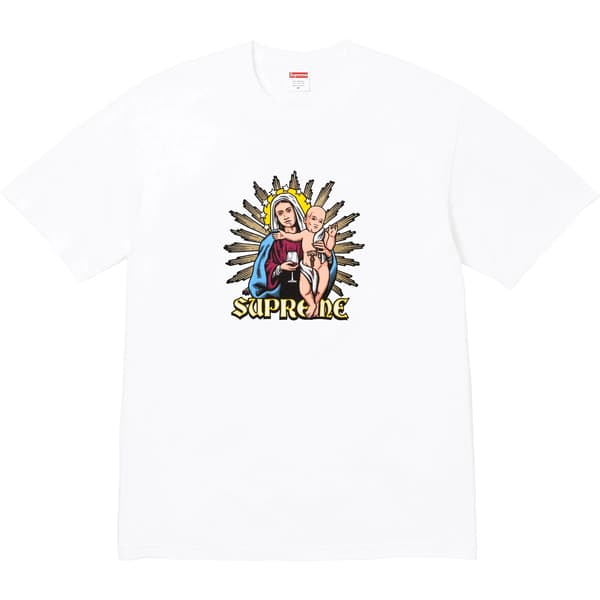 Supreme Blood Tee - White (front)