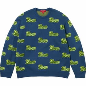 Supreme Blow Sweater Navy