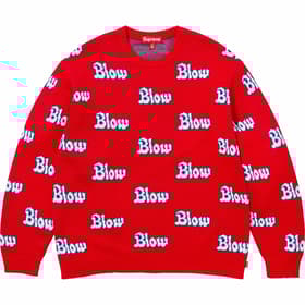 Supreme Blow Sweater Red