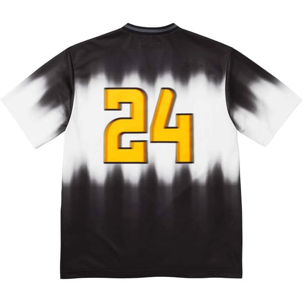 Supreme Blur Soccer Jersey - Black (front)