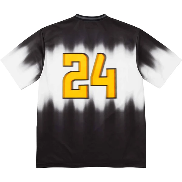 Supreme Blur Soccer Jersey - Black (front)