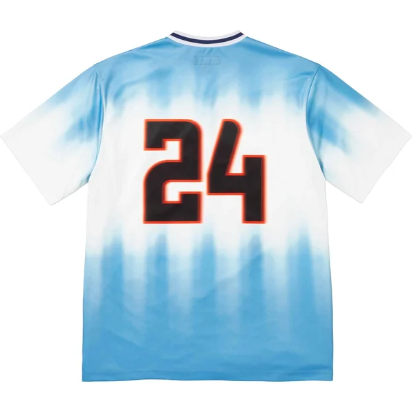 Supreme Blur Soccer Jersey - Blue (front)