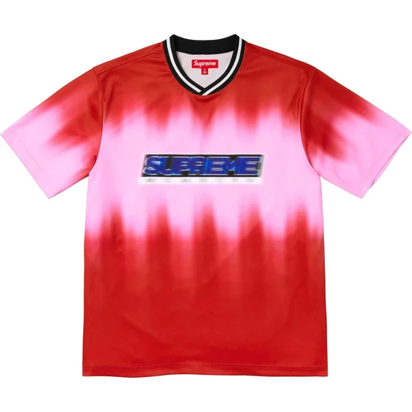 Supreme Blur Soccer Jersey - Red (front)