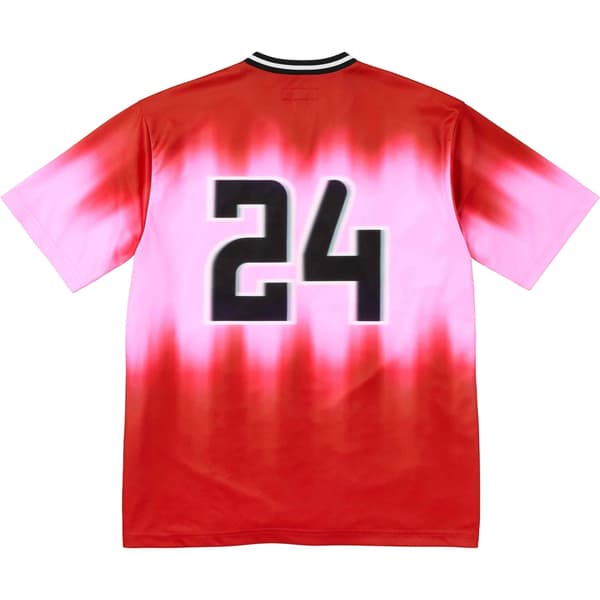 Supreme Blur Soccer Jersey - Red (front)