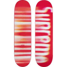 Supreme Blurred Logo Skateboard 8.5" x 32"