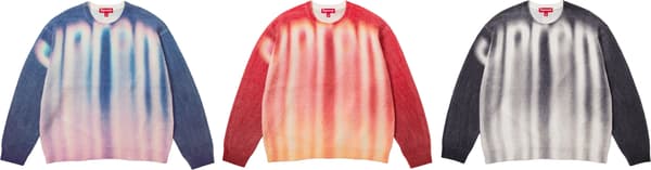 Supreme Blurred Logo Sweater - Product Image