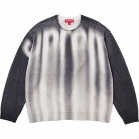 Supreme Blurred Logo Sweater Black