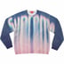 Supreme Blurred Logo Sweater - Blue (front)