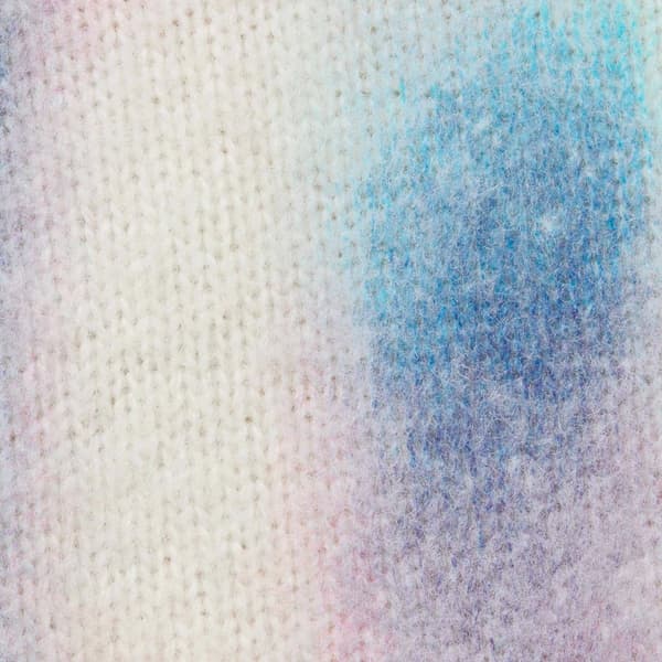 Supreme Blurred Logo Sweater - Blue (front)