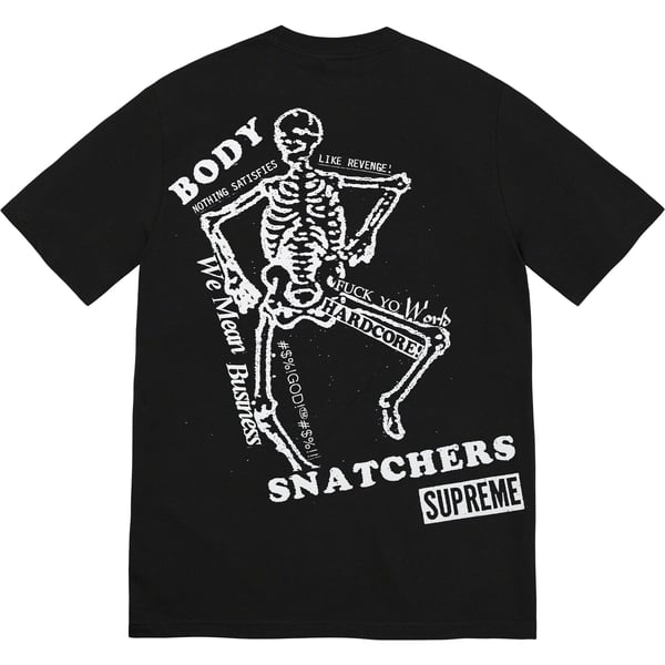 Supreme Body Snatchers Tee - Black (front)