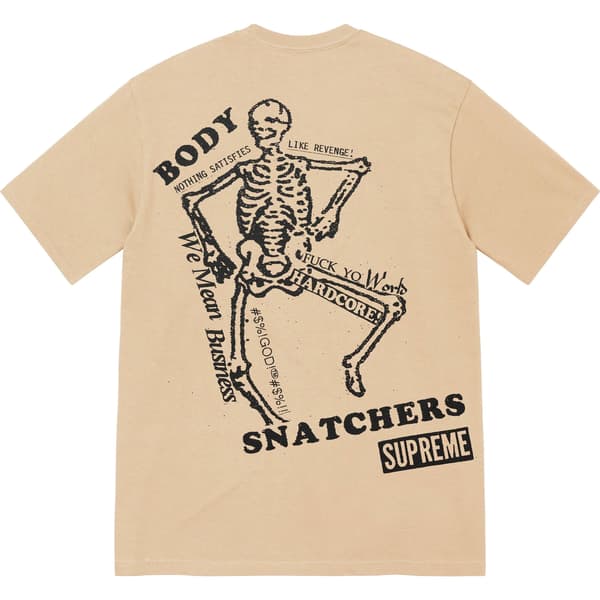 Supreme Body Snatchers Tee - Khaki (front)