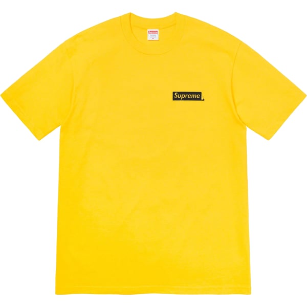 Supreme Body Snatchers Tee - Yellow (front)