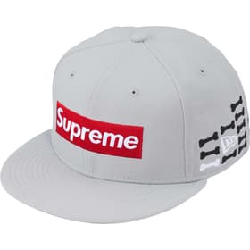 Supreme Bones Box Logo New Era Grey