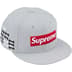 Supreme Bones Box Logo New Era - Grey (front)