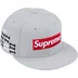 Supreme Bones Box Logo New Era - Grey (front)