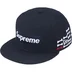 Supreme Bones Box Logo New Era - Navy (front)