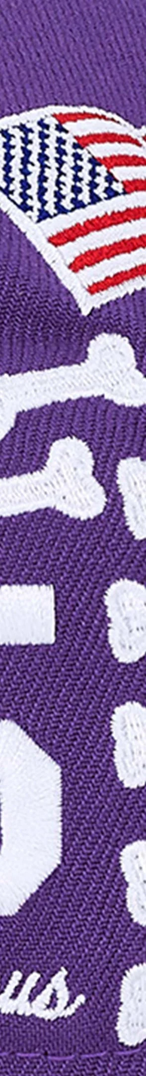 Supreme Bones Box Logo New Era - Purple (front)