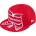 Supreme Bones Box Logo New Era - Red (front)