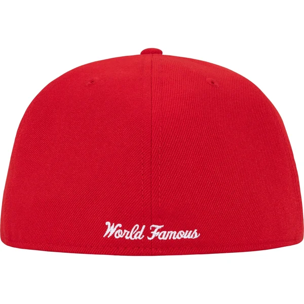 Supreme Bones Box Logo New Era - Red (front)