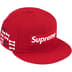 Supreme Bones Box Logo New Era - Red (front)