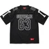 Supreme Bones Football Jersey - Black (front)