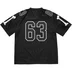 Supreme Bones Football Jersey - Black (front)