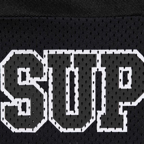 Supreme Bones Football Jersey - Black (front)