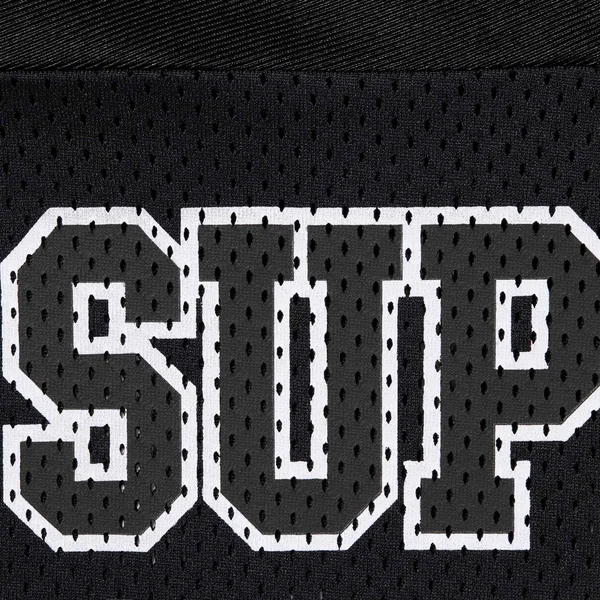 Supreme Bones Football Jersey - Black (front)