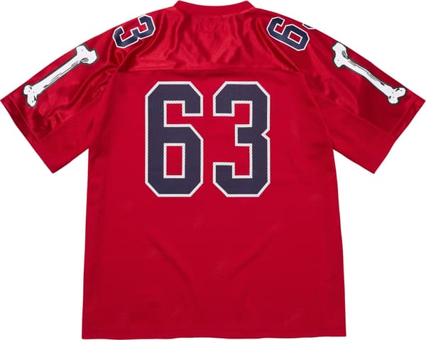Supreme Bones Football Jersey - Red (front)