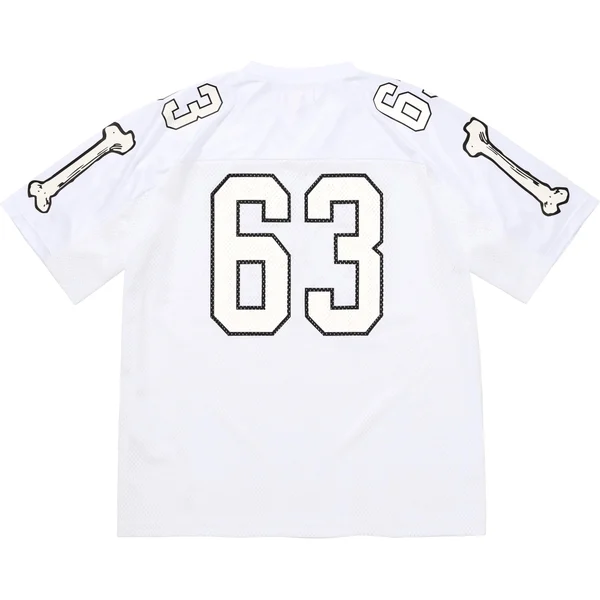 Supreme Bones Football Jersey - White (front)