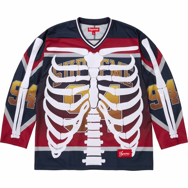 Supreme Bones Hockey Jersey - Multicolor (front)