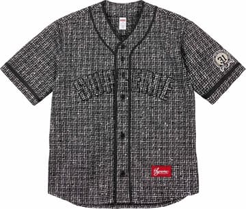 Supreme Bouclé Baseball Jersey