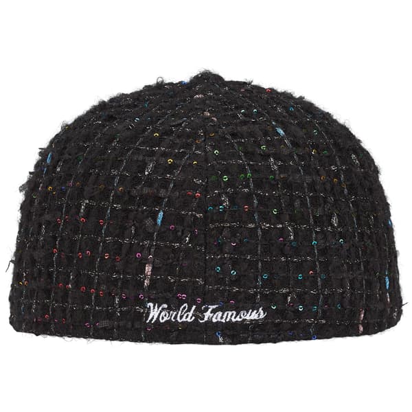 Supreme Bouclé Box Logo New Era - Black (front)