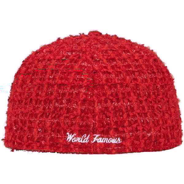Supreme Bouclé Box Logo New Era - Red (front)