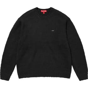 Supreme Bouclé Small Box Sweater Black