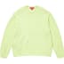 Supreme Bouclé Small Box Sweater - Bright Lime (front)
