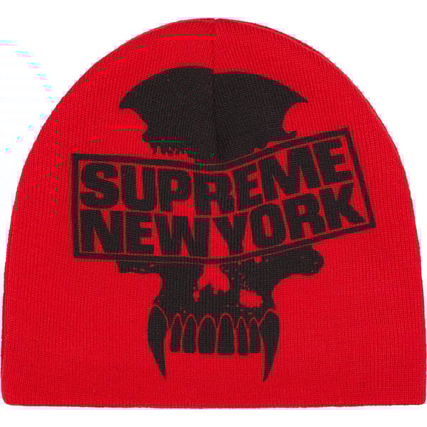 Supreme Bounty Hunter Beanie - Red (front)