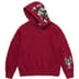 Supreme Bounty Hunter Hooded Sweatshirt - Cardinal (front)