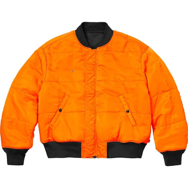 Supreme Bounty Hunter MA-1 - Black (front)