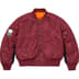 Supreme Bounty Hunter MA-1 - Burgundy (front)