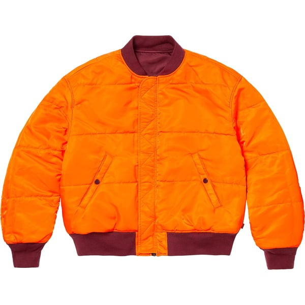 Supreme Bounty Hunter MA-1 - Burgundy (front)