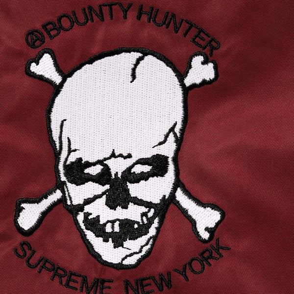 Supreme Bounty Hunter MA-1 - Burgundy (front)